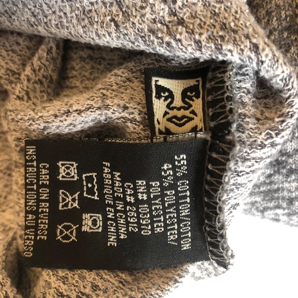 3/$30!🎁Obey Oversize High Class Heather Sweater - Picture 6 of 6